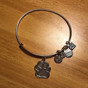 Dog paw Alex and Ani bracelet